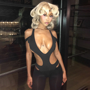 Y26BS153�W���羳Ů�b���Ē첱�׼��U��¶����ɫ��¶�������B�w��