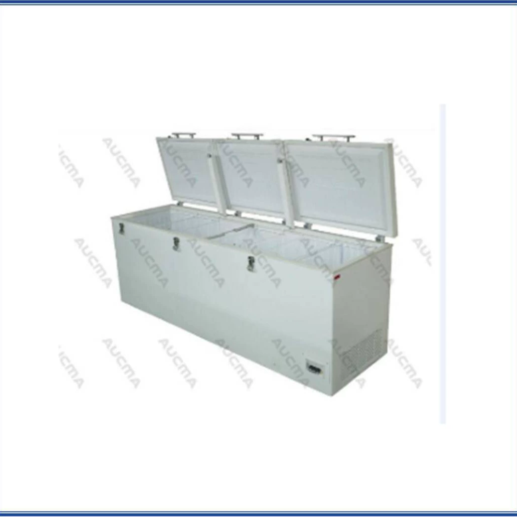 Aucma DW-40W828 Большой горизонтальный медицинский морозильник холодильник низкотемпературный ящик для хранения