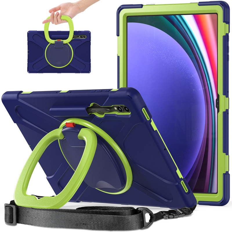 Suitable for Samsung Tab S10U/S9U X910/X920 14.6 Heavy-Duty Tablet Silicone Anti-Fall and Collision Protective Case