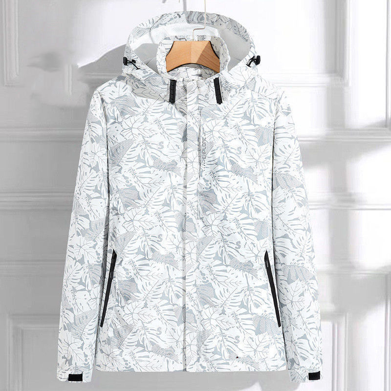 Chaqueta de hombre americano invierno y otoño más vello grueso chaqueta impermeable al aire libre hombre deportes de viento de puerto universal hombre