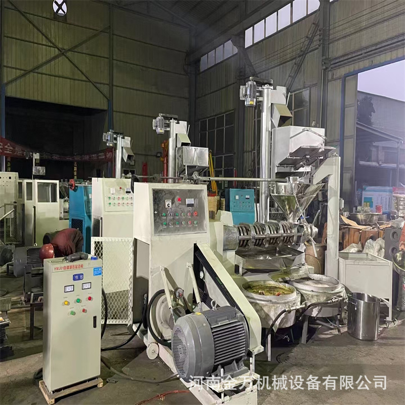 花生芝麻菜籽多功能榨油机油坊商用油葵核桃螺旋式条排式压榨机