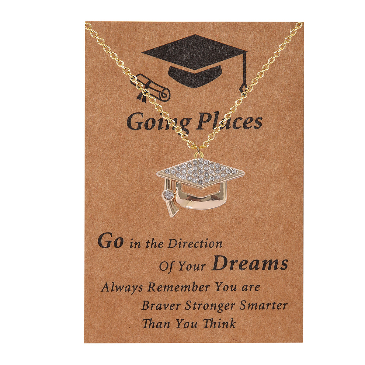 14g Weight Alloy Pendant Material Pendant Necklace Classification Alloy Chain Material cable chain Chain Type 1 Piece Quantity School, Graduation Occasion Alloy Material Doctoral cap, Student Clothes Pattern All Seasons Season Women's Gender Enamel, Plating Design Modern Style Style Modern Style Doctoral Cap Student Clothes Alloy Cable Chain Pendant Necklaces Wholesale 9
