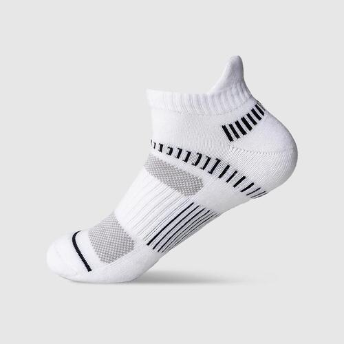 Cross-border Foreign Trade Sports Socks Mesh Socks Men's Breathable Sweat-Absorbent Ankle Socks Summer Short-Height Running Basketball Fashion Socks Cotton
