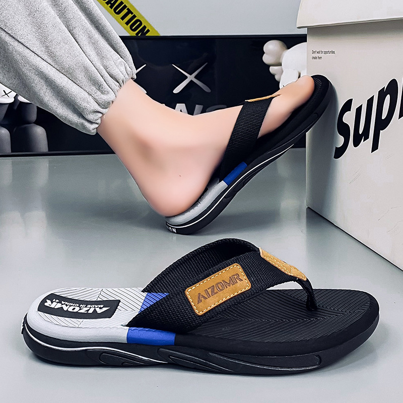 Light Luxury Designer Slippers Eva Men's Non-Stinky Foot Slippers with Poop Feeling Super Soft Eva High Elastic High-End Flip-Flops Light Luxury Designer Slippers Eva Men's Non-Stinky Foot Slippers with Poop Feeling Super Soft Eva High Elastic High-End Flip-Flops
