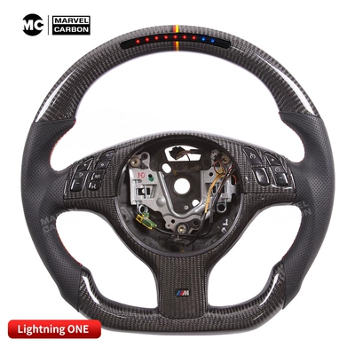 Fiber Steering Wheel Mobile — Other Car Modifications