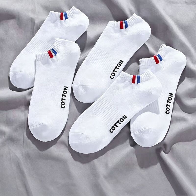 Socks men's cotton socks low-top spring and autumn men's white black deodorant sweat-absorbent antibacterial sports cotton socks tide boat Socks Socks men's cotton socks low-top spring and autumn men's white black deodorant sweat-absorbent antibacterial sports cotton socks tide boat Socks