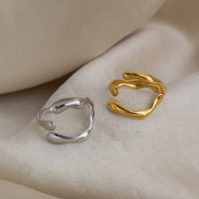 ����ŷ��INS���οղ���ֽ�ָŮ����С�ڿ����Ѹ�18K�𲻵�ɫ����
