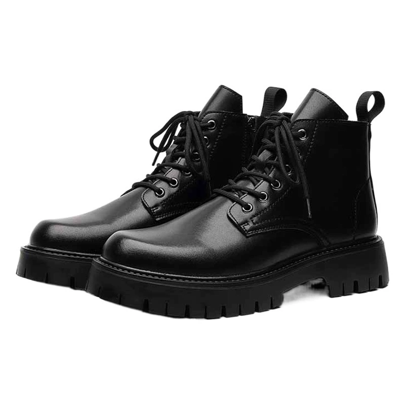 Британские модные толстые черные подходящие ко всему ботинки челси 2023 летние новые молодежные модные ботинки Martin с высоким смыслом