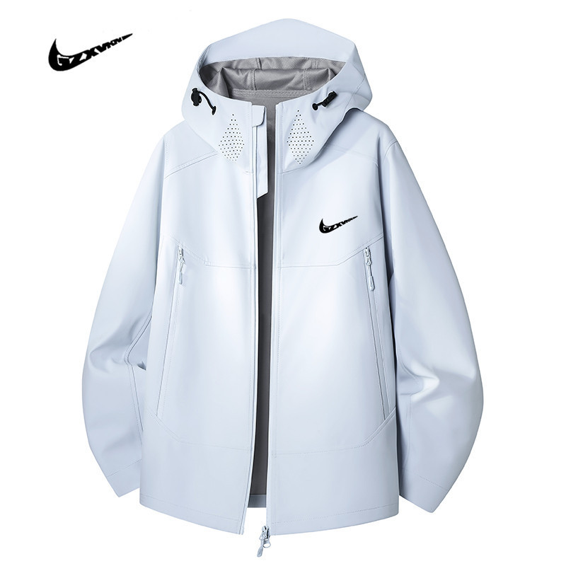 Men's spring and autumn new style outdoor softshell jacket, unisex, loose-fitting, hooded, casual sports jacket Men's spring and autumn new style outdoor softshell jacket, unisex, loose-fitting, hooded, casual sports jacket