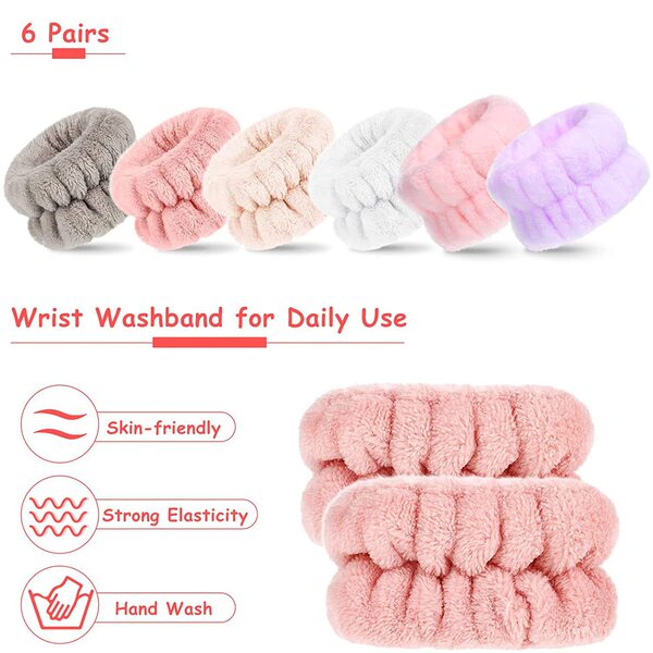 solid color coral bracelet for face washing
