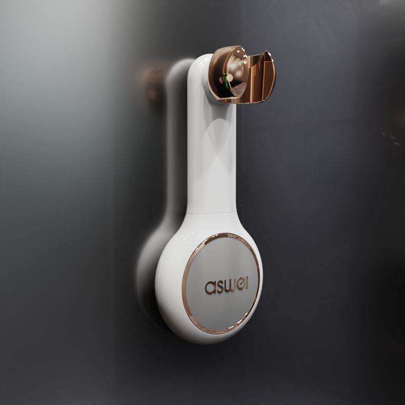 Soporte de ducha sin perforaciones universal de cabezal de ducha baño artefacto fijo boquilla ajustable asiento colgante boquilla asiento de pared