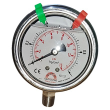 stiko/SAFE华记全不锈钢压力表BC-A 1KG/15PSI 2.5”1/4PT其他