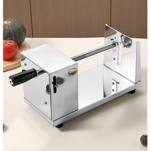 厂家批发不锈钢手动薯塔机薯条机土豆机旋风土豆机薯塔机马铃薯切