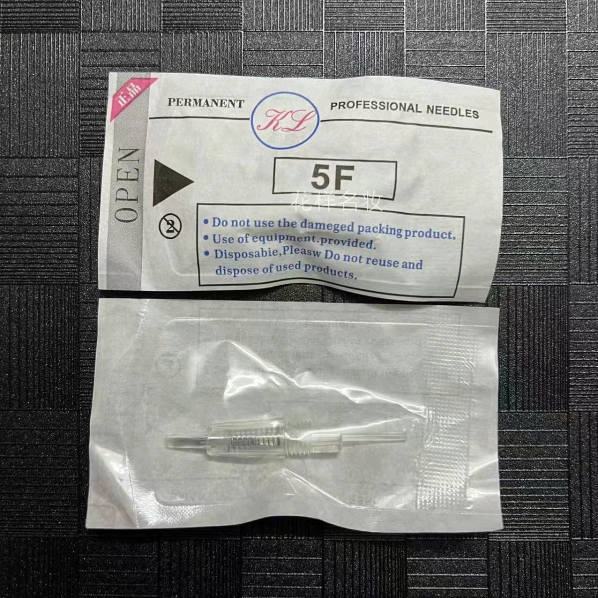 Картридж для татуировок, прозрачный с резьбовым соединением, одноразовый, 1R 1D 3R 5R 5F 7F