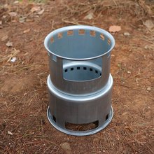 现货批发分体野外柴火炉户外烧烤炉三杯式迷你炉具