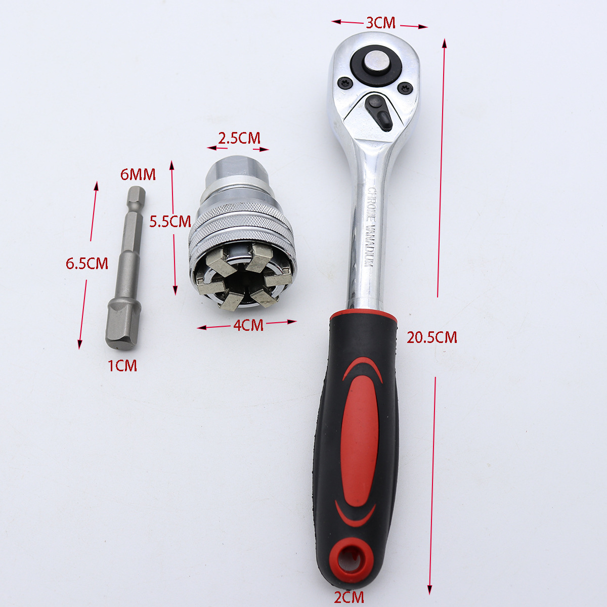 大飞棘轮扳手3/8双向快速汽修扳手