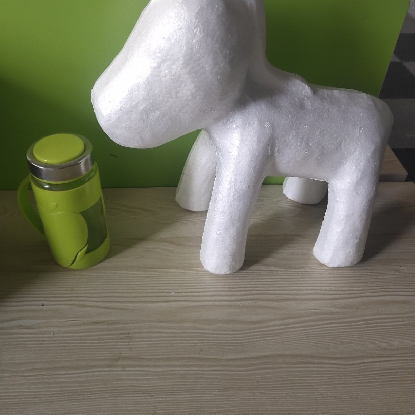 Oso Rosa molde oso modelo embrión blanco Qixi Día de San Valentín EPS Poli Dragón blanco espuma oso Clavel