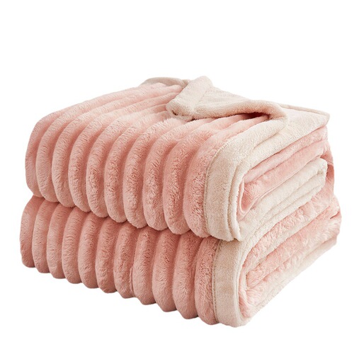 Light luxury Tuscan jade rabbit plush blanket lamb short-pile casual throw blanket high-end sofa blanket quilt drop shipping