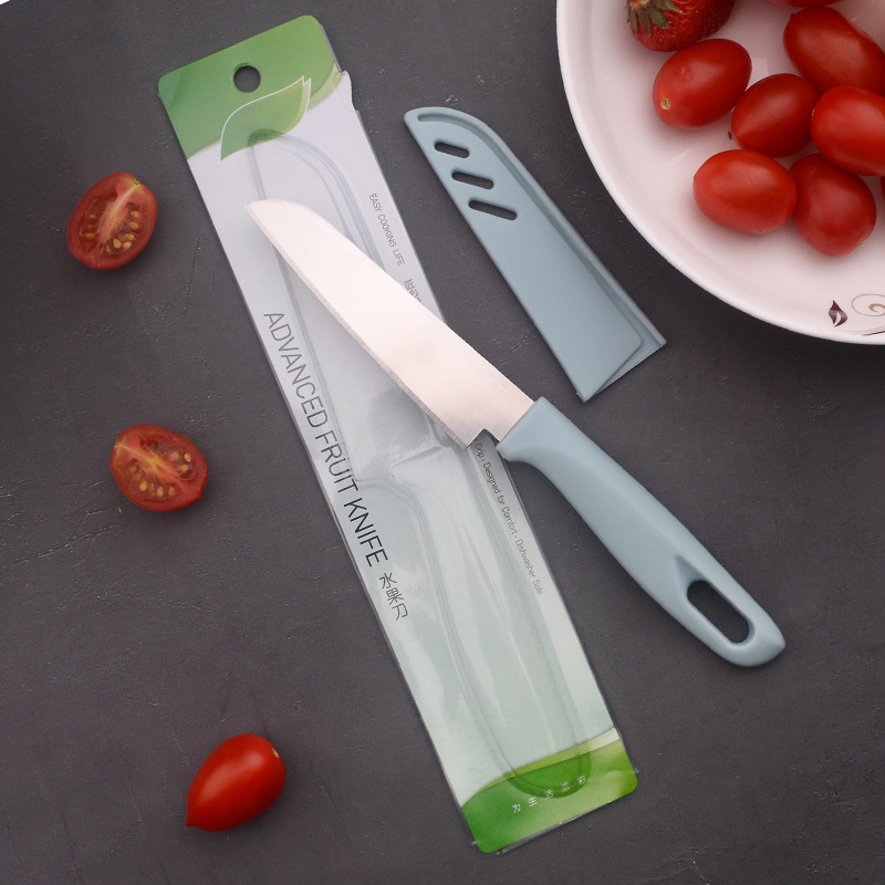 Pelador de frutas y melón doméstico, cortador de piel portátil, cuchillo de corte de melón multifuncional, cuchillo de fruta de acero inoxidable con empaque