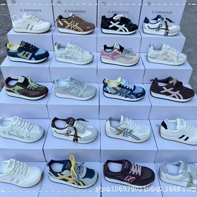 Women's Athletic Casual Shoes Autumn New Women's Shoes Stock Clearance Shoes Street Vendor Women's Shoes Domestic Export Clearance Wholesale Shoes