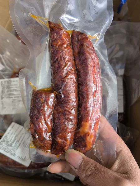 Slightly spicy and thin (250g) pure meat