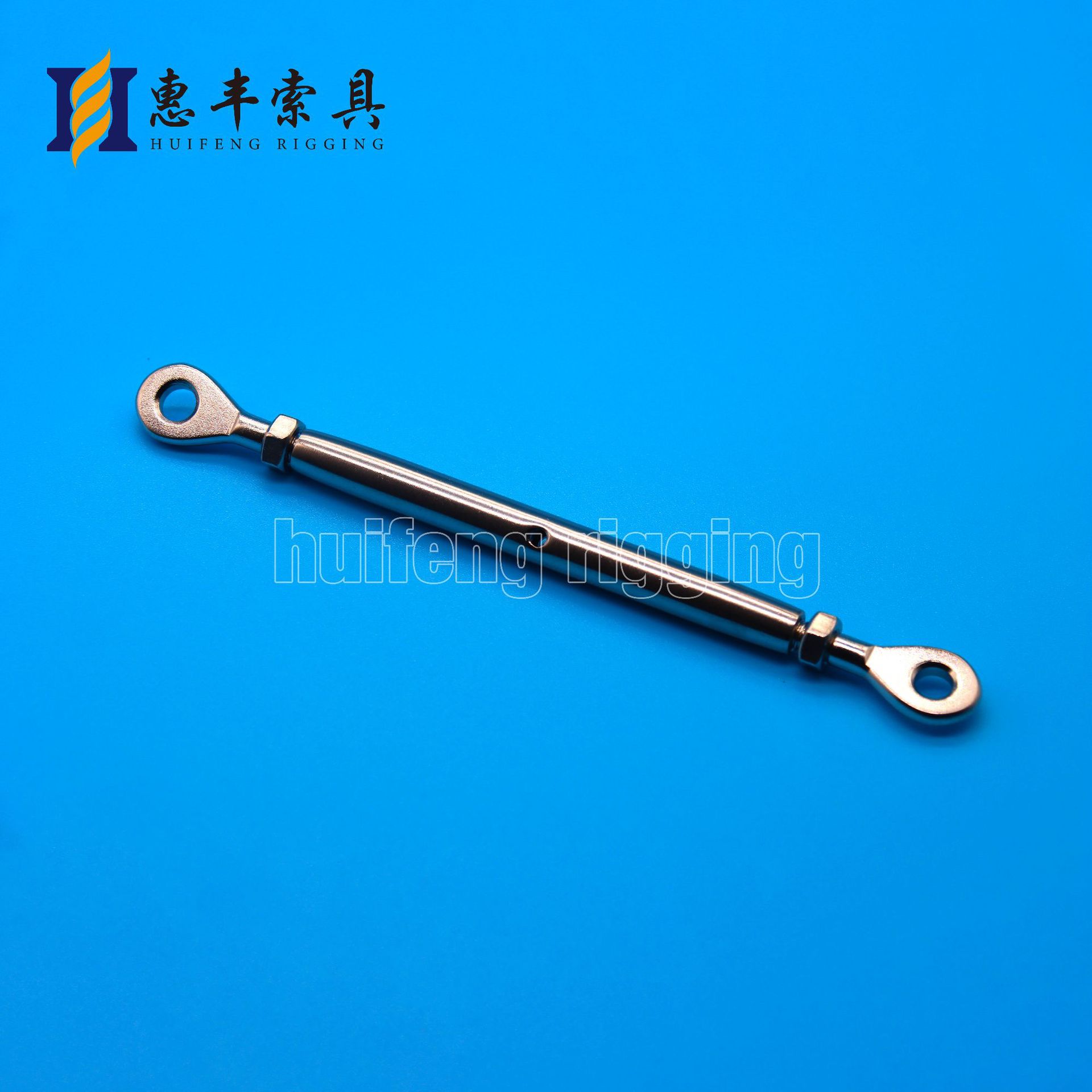 不锈钢封闭花蓝钢丝绳接线器拉紧器