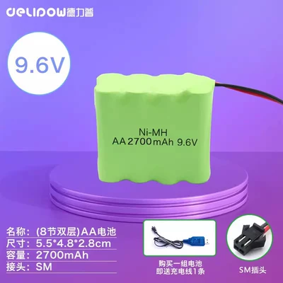 pack | Hibrid akkumulyator batareyaları - 96v2700mah-8-section-double-layer-sm-plug