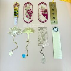 金属製しおりメーカー 無地 中華風 記念品 文化的創造的製品 クリエイティブな真鍮製塗装卸売工芸品