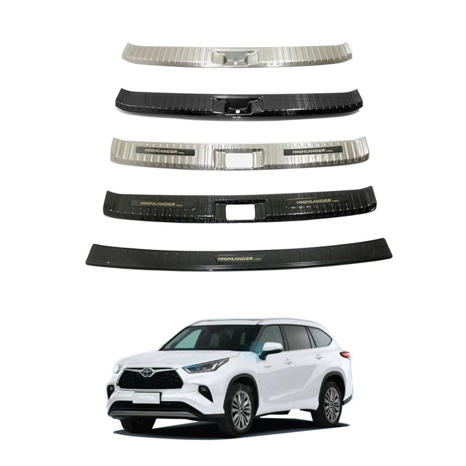 Подходит для Toyota 22-24 Highlander наружная задняя защитная панель багажника пороговая полоса задней коробки отделка внутренней задней защиты