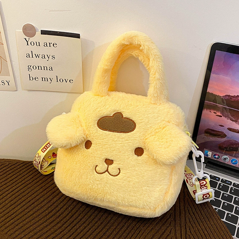 Sanrio, мультяшная ручная сумочка, детская кукла, ремешок для сумки, кошелек, маленькая сумка