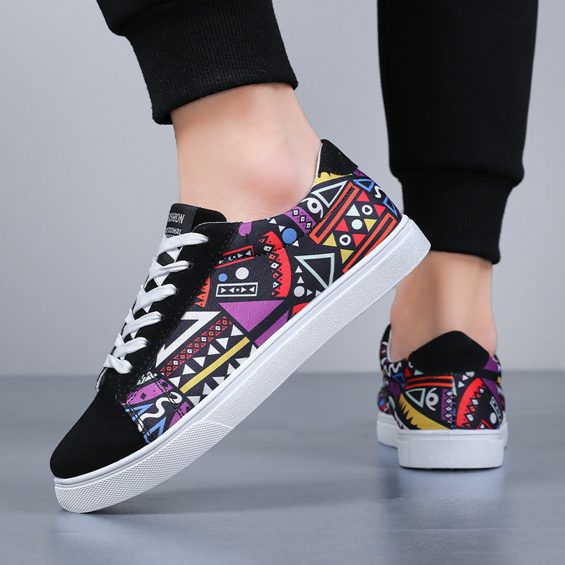 Chaussures décontractées pour homme baskets style hip hop basse_voghion.com