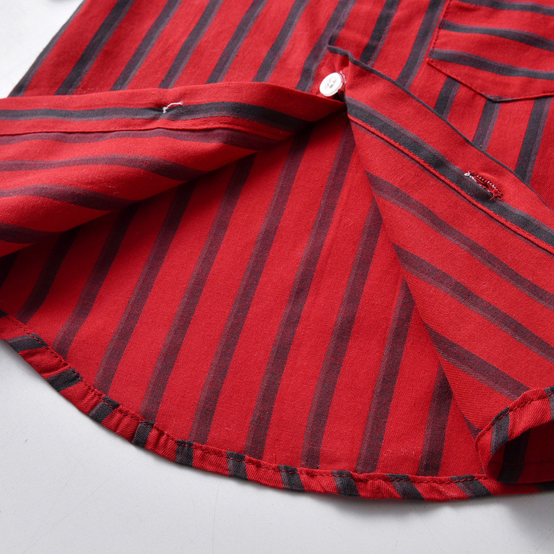 Verano para niños coreanos con collar rayado corbata de manga corta cardigan con pantalones de dos piezas de vestido de boda para niños modelado