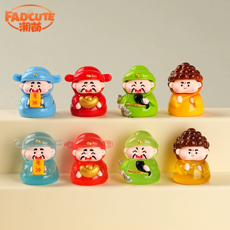 Новые стильные украшения из смолы «Счастливая маленькая фея», привлекающие богатство, экзамены, желания, благоприятные украшения для рабочего стола, культурные и творческие подарки.