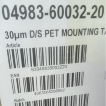 德莎4983超薄双面胶带汽车薄膜太阳能组件粘接拼接塑料薄膜胶带