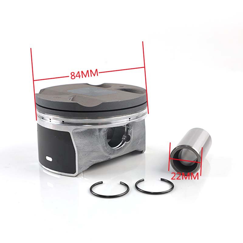 Suitable for Zongshen Nc300 Piston 84mm Forged Aluminum Piston Bosur T6 K6 Motorcycle Engine Parts