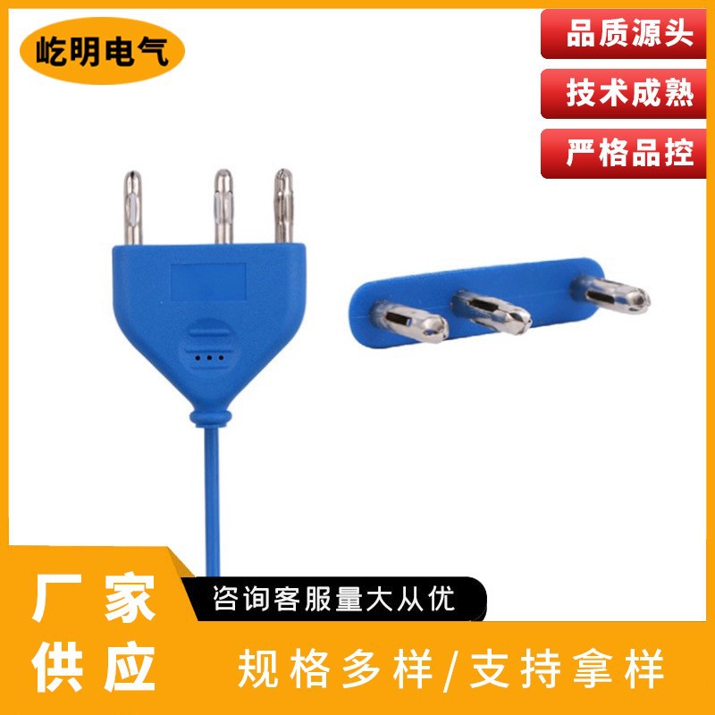厂家直供医疗线 手术电刀笔电线插头 医疗电源线电流高频