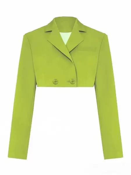 Light green top