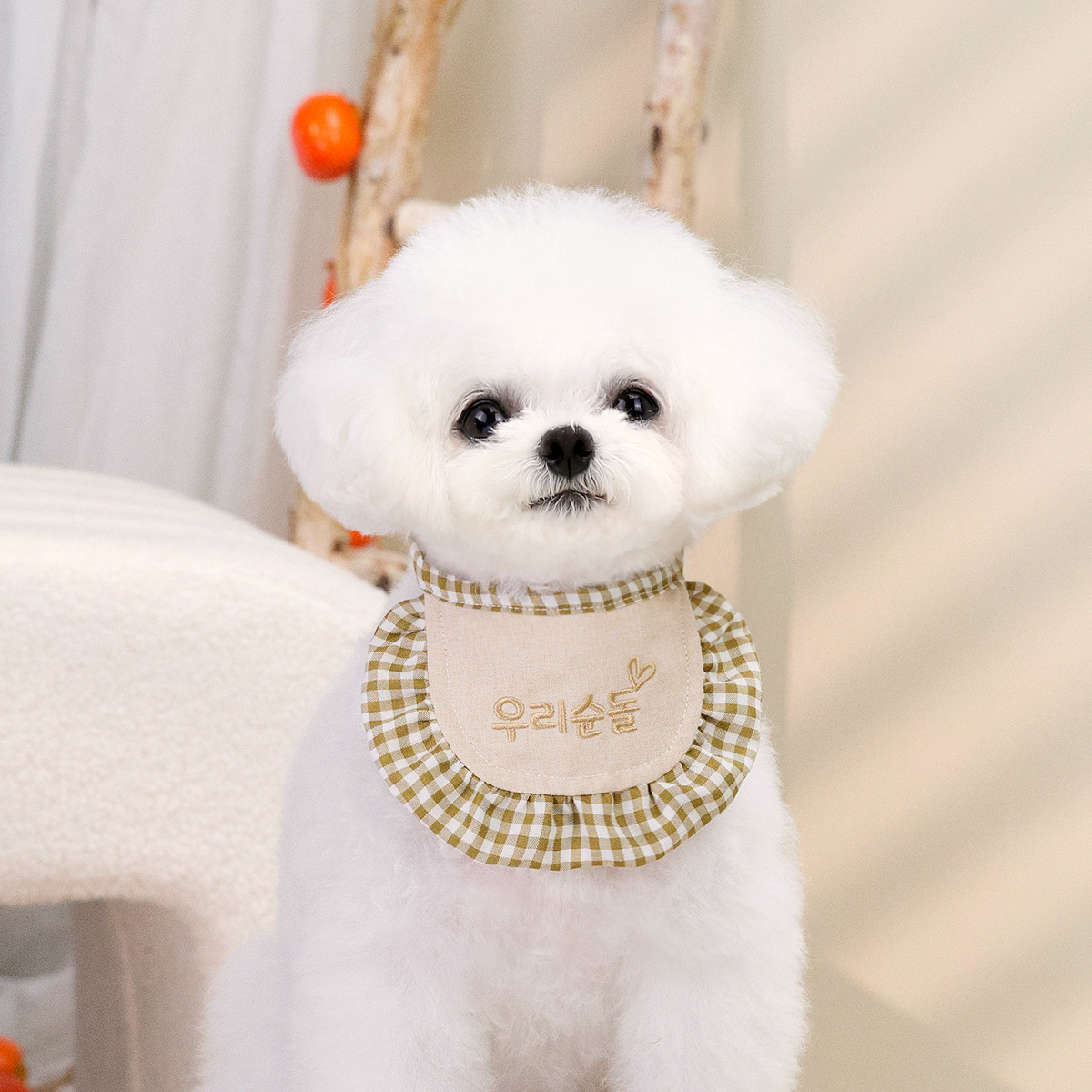 Toalla de saliva para gatos y perros babero para mascotas gatito cachorro lindo babero pequeño babero para perros accesorios de decoración