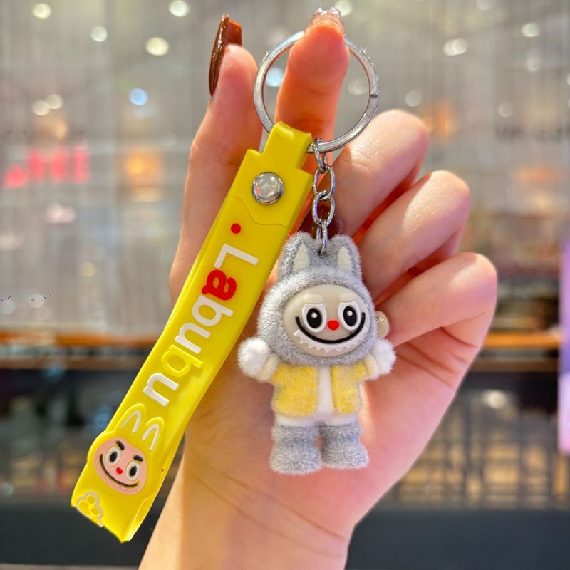クロスボーダー漫画植毛ラブキーホルダーペンダントかわいいカップルバッグキーホルダーブラインドボックスプチギフト|undefined