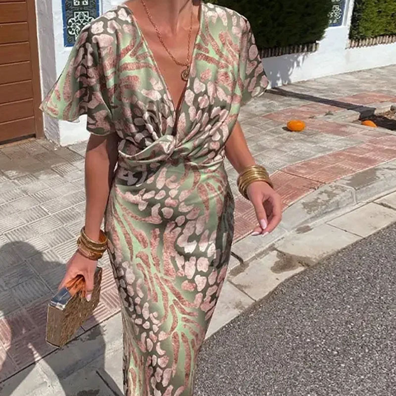 Dewi Satin Dress Image 2