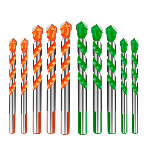 5-piece set of overlord drill bits triangle marble concrete glass tile wall home decoration drilling drill bit