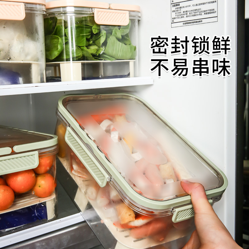 [Nueva actualización] Caja de conservación fresca portátil Camping al aire libre Caja sellada portátil Granos diversos, verduras, frutas, refrigerador Caja de conservación fresca