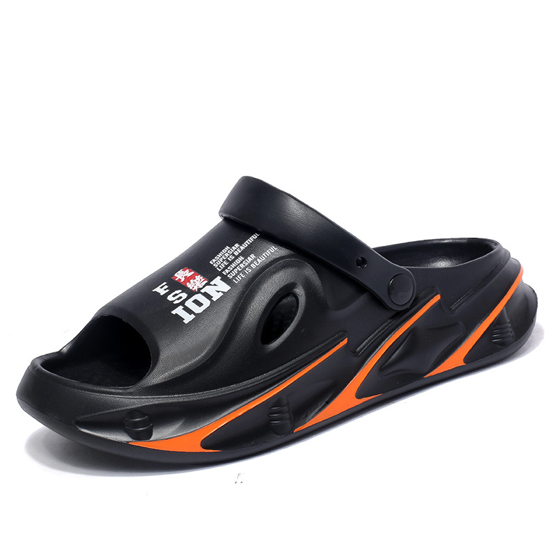 Sandalias pareja 2025 sandalias y pantuflas de verano ocio plataforma sandalias y pantuflas de playa de doble uso exterior zapatillas deportivas vietnamitas