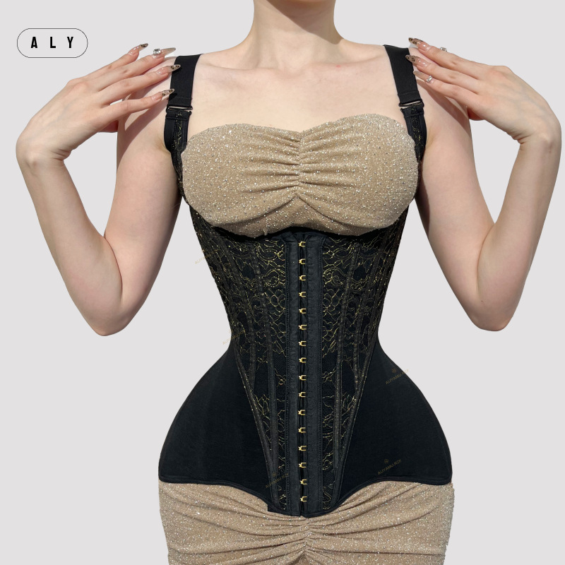 (2개) ALY조끼스타일 메쉬거들 허리모양, 복부탄력, 가랑이보호, 아름다운 허리, 가슴탄력, 체형교정, 거들 20726