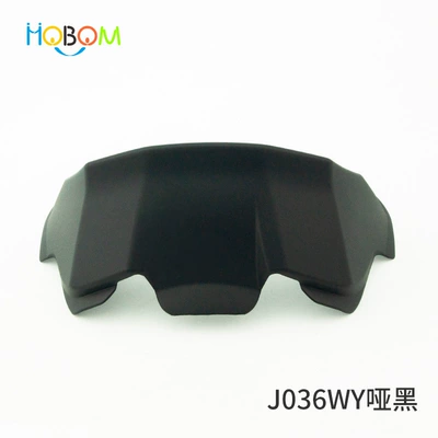 Ne0 Helmet Tail Wing Lens – Dəbilqə (Kaska) aksesuarları - matte-black-with-3m-glue
