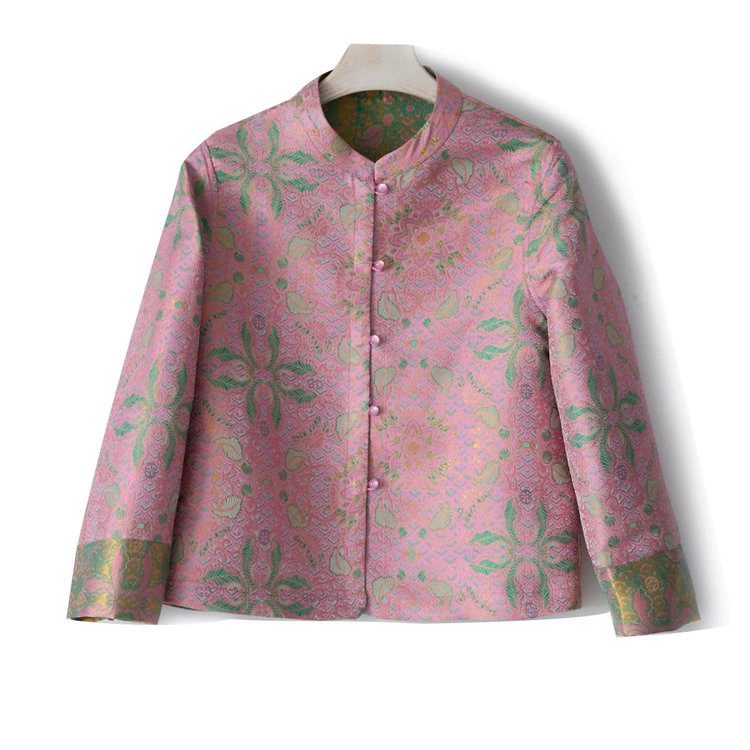 Autumn double-sided jacket, Chinese style