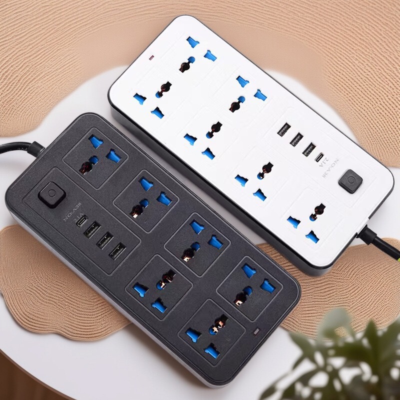 Export Foreign Trade Southeast Asia Africa Dubai Switch Socket Power Strip with USB Charging (Source Factory) Smart Export Foreign Trade Southeast Asia Africa Dubai Switch Socket Power Strip with USB Charging (Source Factory) Smart