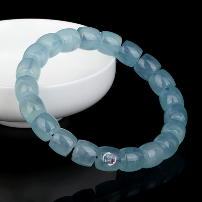 Natural Aquamarine Straight-cut Old-style, Zərgərlik ara hissələri