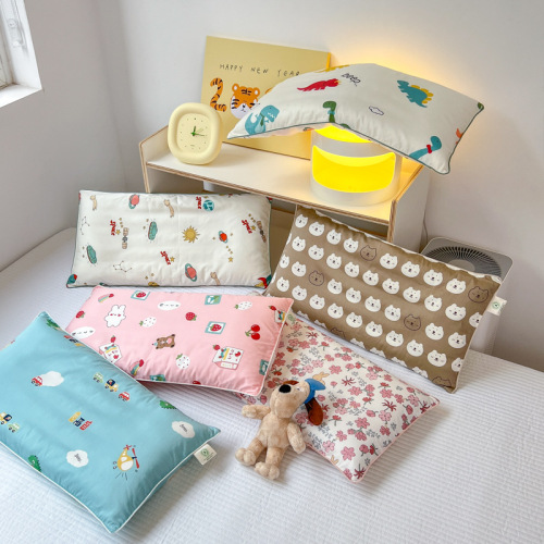Class A cotton children's pillow, cassia pillow, kindergarten pillow core, removable and washable child pillow core, baby cartoon pillow