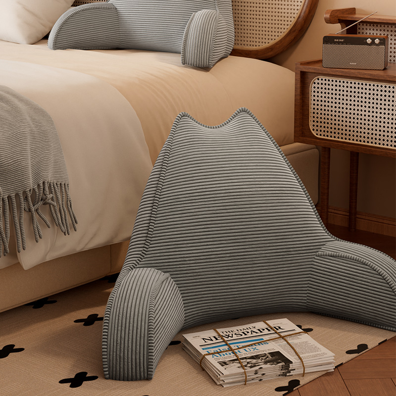 토끼 귀-코듀로이-라이트 그레이